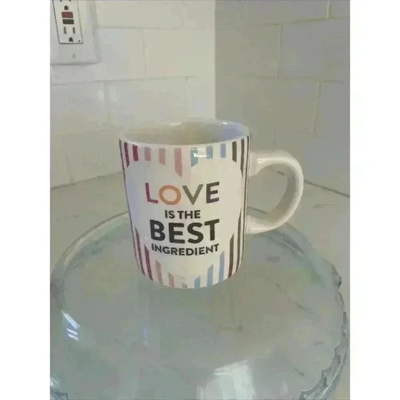 Sur La Table love is the best ingredient Coffee mug - Picture 1 of 9